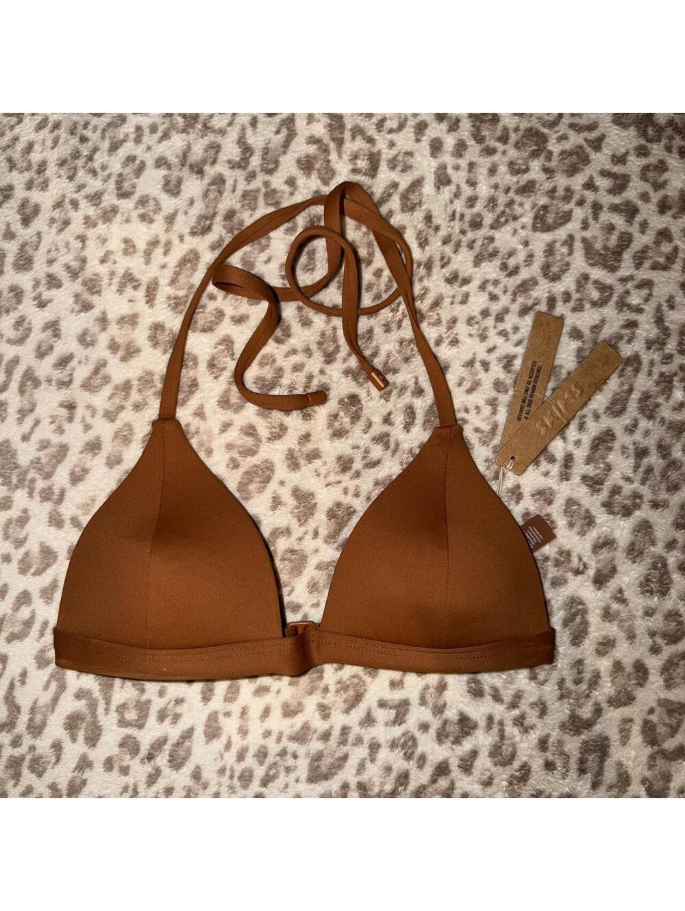 Skims Classic Swim Front Close Push-Up Triangle Top